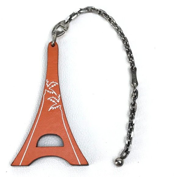 HERMES Hawaii Limited World Festival Eiffel Tower palm tree Bag charm
